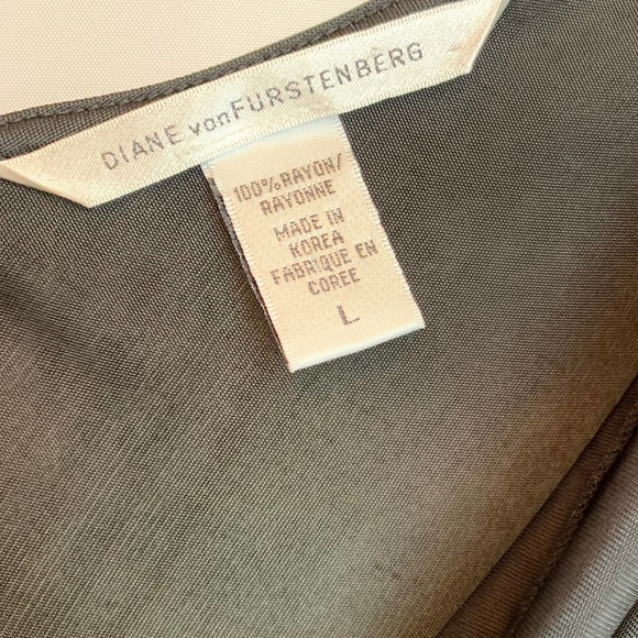 Diane Von Furstenberg Cowl Neck Sheer Top - Picture 3 of 6